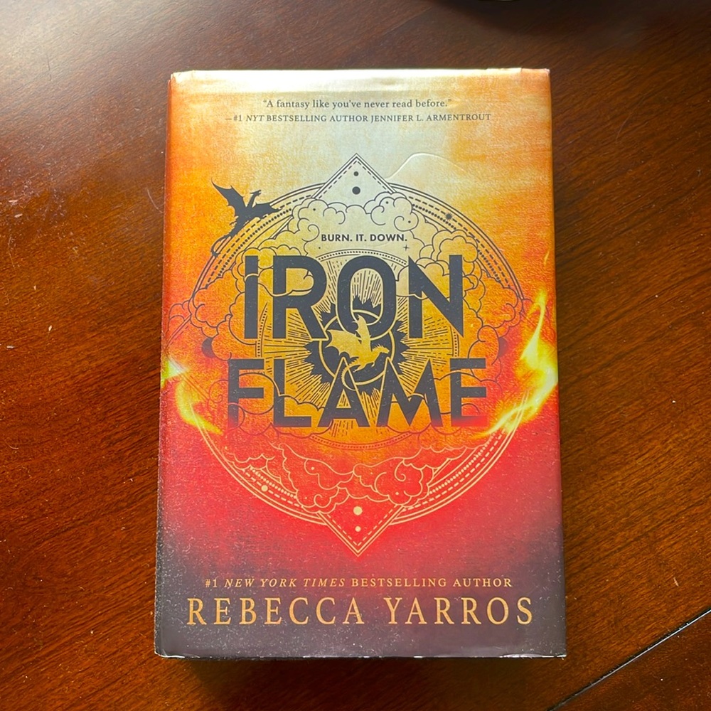 Iron Flame by Rebecca Yarros (Sprayed Edges Edition)